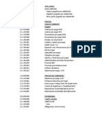 Plan de Cuenta Empresa Extractiva