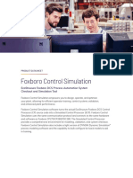 SCP Foxboro Control Simulation