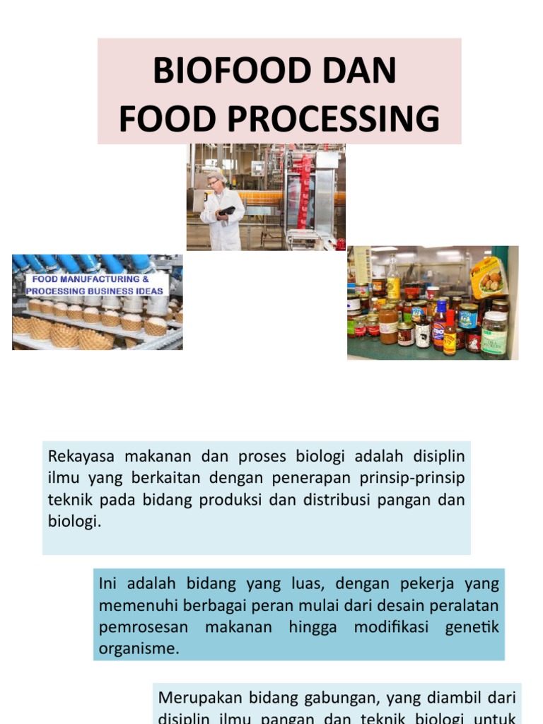 Biofood Dan Teknik Bioproses Oke | PDF | Kesehatan Holistik | Teknologi ...