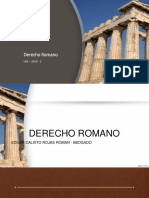 1 - Derecho Romano Clases 2020-1