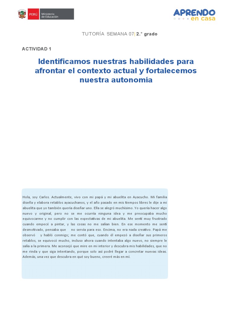 Descubre tus habilidades y creatividad | PDF | Creatividad | Autoestima
