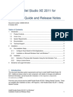 Intel® Parallel Studio XE 2011 For Windows Installation Guide and Release Notes