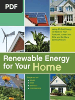  Renewable Energy for Your Home