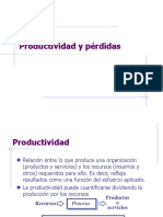 Productividad y Perdidas