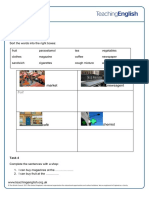 Shopping Student Worksheet 3