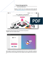 Tutorial Genially Primeros Pasos