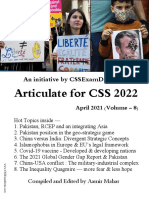 Articulate For CSS 2022: Compiled and Edited by Aamir Mahar