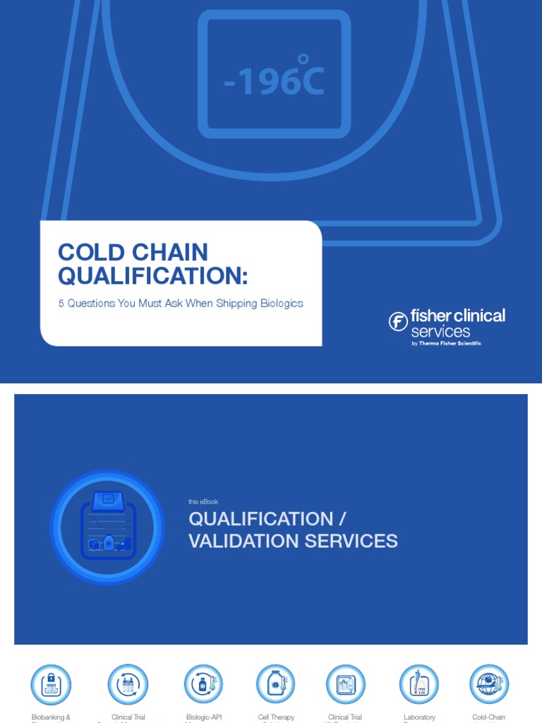 Cold Chain Qualification for Biologics | PDF | Cargo | Shipping Service