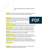 Principales Funciones de Los Nutrientes (Proteína, Grasa, Carbohidratos, Vitaminas, Macros y Micro Minerales)