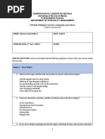 PTGAC - Written Assessment