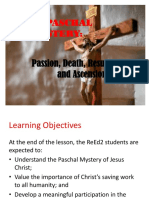 Lesson 8 - The Paschal Mystery