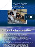 Presentacion HABILIDADES SOCIO ADAPTATIVAS
