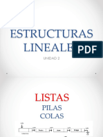 Estructuras Lineales Listas