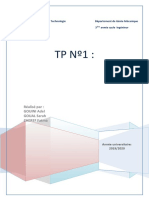 TP01 Metrologie