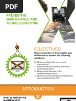 Chapter 3. Preventive Maintenance and Troubleshooting Purpose of Preventive Maintenance PDF