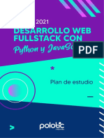 Plan de Estudio Desarrollo Web Fullstack Con Python y Javascript Polo Tic Misiones