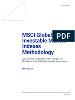 1 MSCI Global Investable Market Indexes Methodology 20200212
