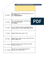 Tanggal Periode Skema: Jadwal Promo HIJUP Periode April 2021