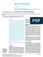 Management of Brainstem Haemorrhages