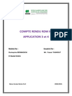 Compte Rendu RDM Ii