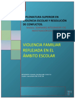 tesina sobre violencia familiar