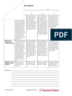 Scoring Rubric:: Comparison/Contrast