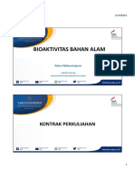 Pendahuluan Bioaktivitas Bahan Alam