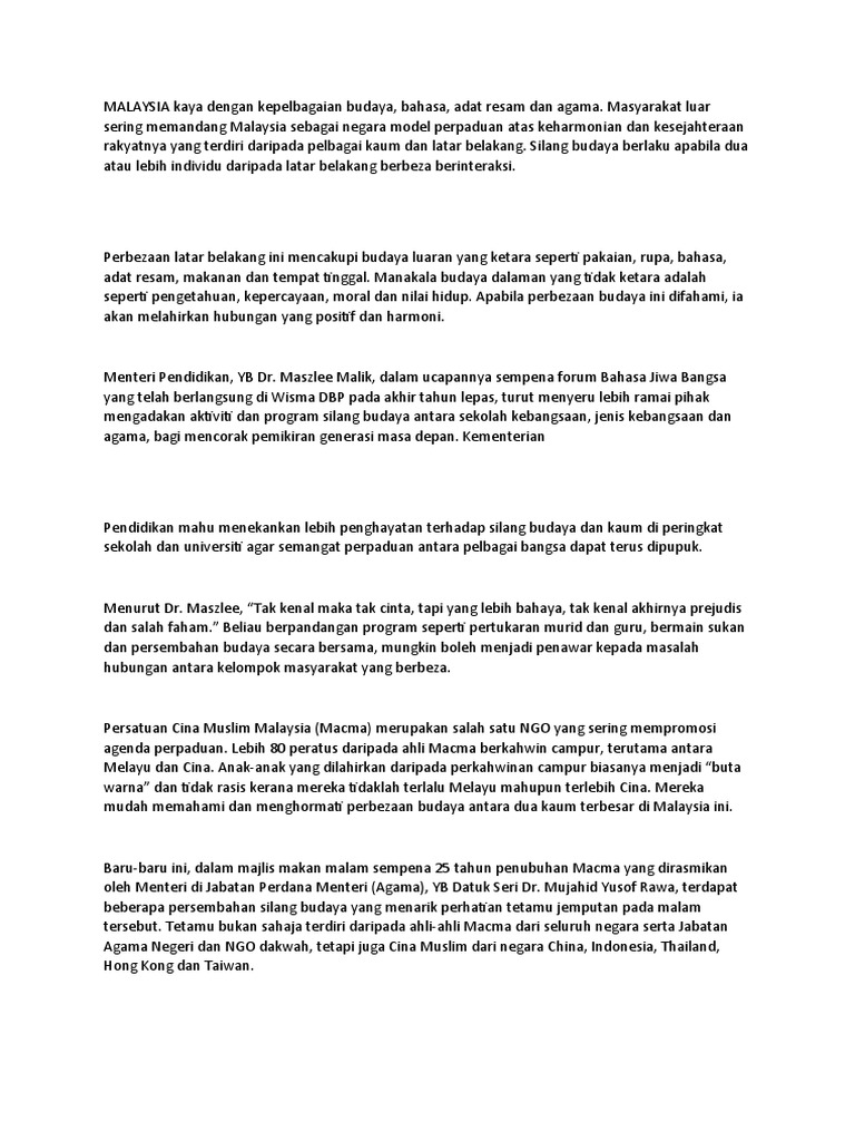 Silang Budaya Notes Pdf