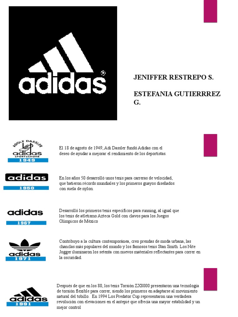 Historia e Innovación de Adidas | PDF | Adidas | Marca