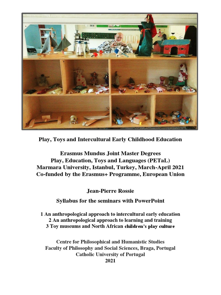 Syllabus Play, Toys and Intercultural Early Childhood Education PDF