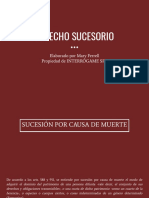 Derecho Sucesorio