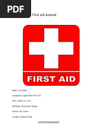 First Aid Equipments