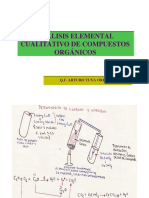 Analisis Elemental Cualitativo de Compuestos Organicos