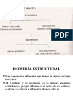 Isomería estructural y estereoquímica en