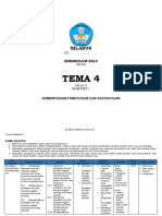 Silabus Kelas 3 Tema 4