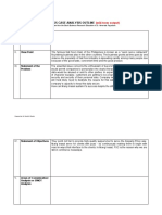 Business Case Analysis Outline: (Mid-Term Output)