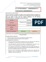 Ss - sBSBWOR501 Assessment 1 - V1.1 - April 2019