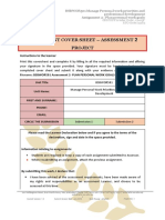 Ssss - BSBWOR501 Assessment 2 - V1.2 - July