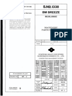 MF-02 Machinery Particulars List