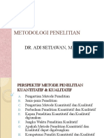 Adi Setiawan, Dr. M.SC