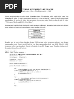 Download TUTORIAL-KONEKSI-JAVA-KE-ORACLE by AJieD SN50579753 doc pdf