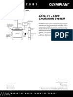 Generators: AR20, 21 - AREP Excitation System