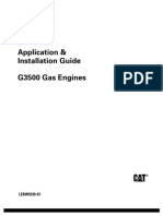 Application & Installation Guide G3500 Gas Engines: LEBW5339-07