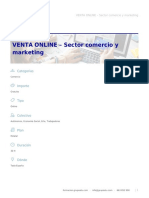 VENTA ONLINE &#8211 Sector Comercio y Marketing