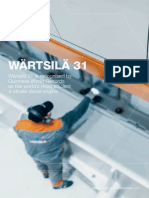 (Catalog Reciprocating Engine) WÄRTSILÄ Brochure-O-E-W31