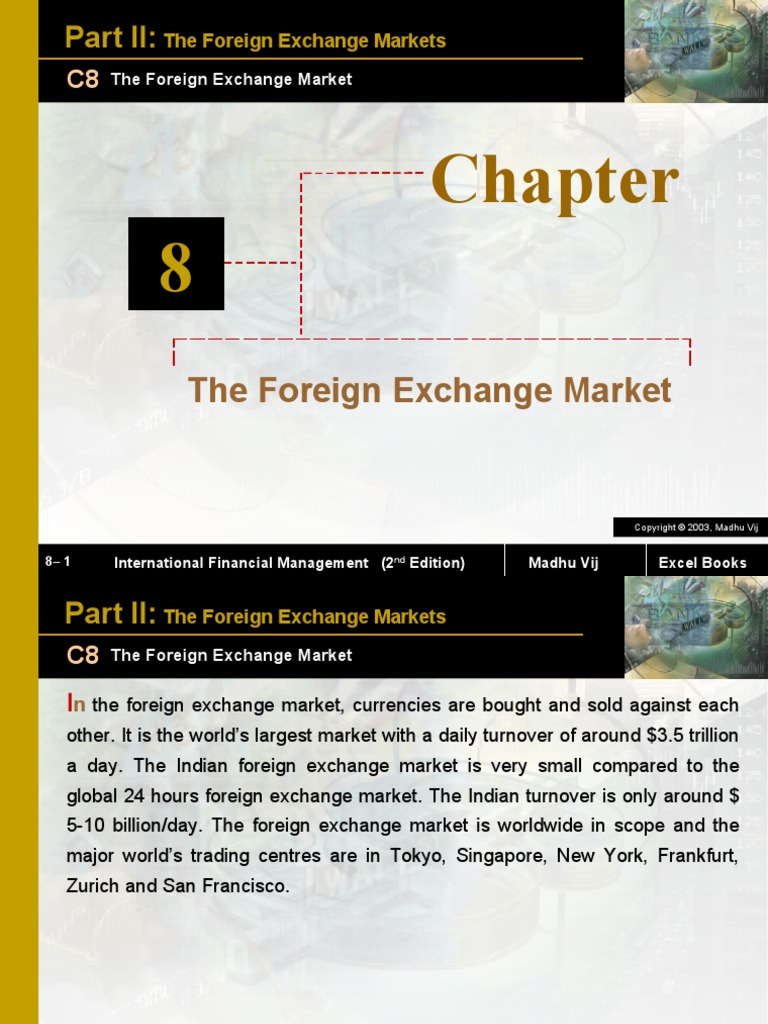 The Foreign Exchange Markets | PDF | Foreign Exchange Market | Exchange ...