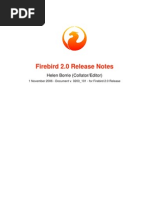 Download Firebird SQL version 20 Release Notes by anon-907470 SN5058 doc pdf