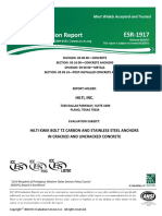 ICC-ES Evaluation Report ESR-1917: Hilti, Inc