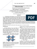 Lattice Energy Determination and Molecular Simulation of Perovskite Oxides