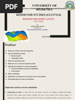 Reservoir Simulation Part Three